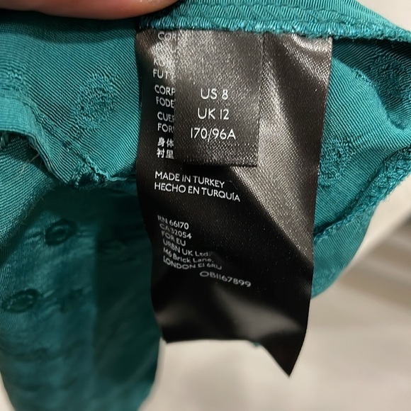 NWT Maeve by Anthropologie Eudora Turquoise Dress - Picture 13 of 15